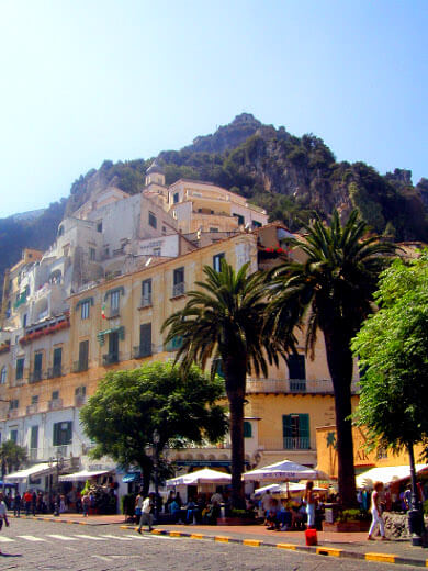 Nyd vejret i Amalfi