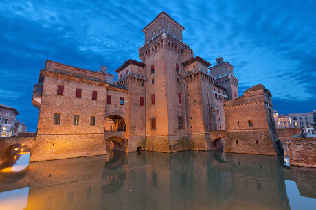Castello Estense i Ferrara Castello Estense i Ferrara
