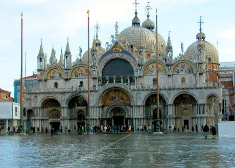 Efterår og oversvømmelse i Venedig Efterår og oversvømmelse i Venedig