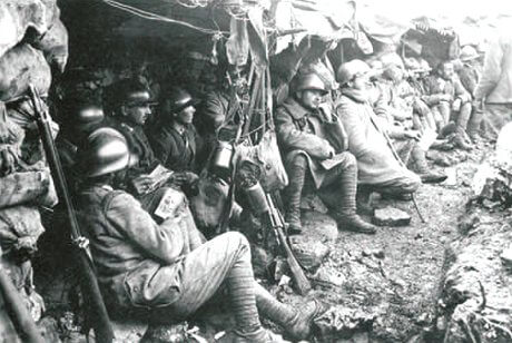 Italienske tropper under 1. Verdenskrig