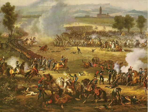 Napoleonstiden – slaget ved Marengo i Norditalien