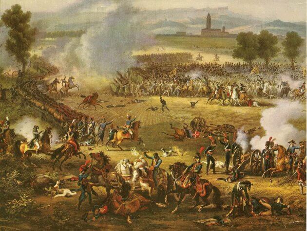 Napoleonstiden – slaget ved Marengo i Norditalien Napoleonstiden – slaget ved Marengo i Norditalien