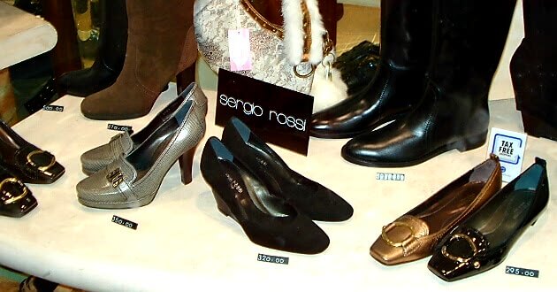 Elegante sko og støvler hos Sergio Rossi Elegante sko og støvler hos Sergio Rossi