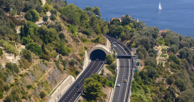 Motorvej i Syditalien