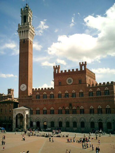 Palazzo Pubblico, rådhuset i Siena Palazzo Pubblico, rådhuset i Siena