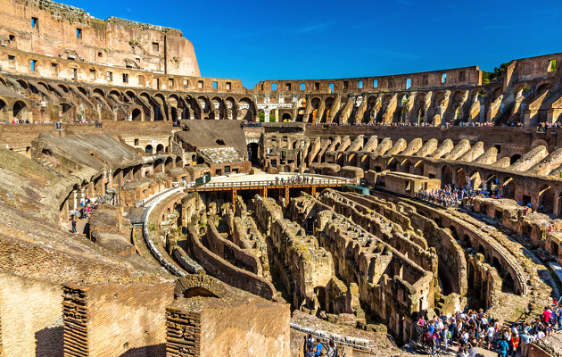 Arenaen i Colosseum Arenaen i Colosseum