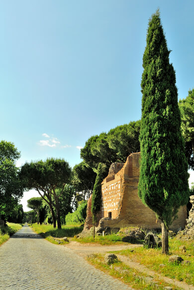 Gravmæle ved Via Appia Gravmæle ved Via Appia
