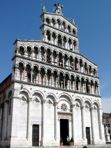 San Michele-kirken i Lucca San Michele-kirken i Lucca