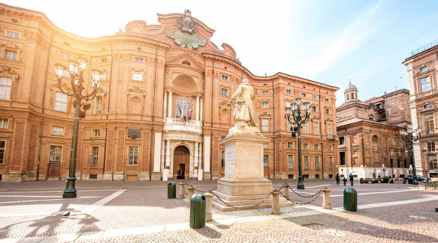 Piazza Carignano Piazza Carignano