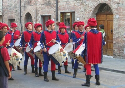 Palio dei Terzieri i Città della Pieva Skønne oplevelser – her Palio dei Terzieri