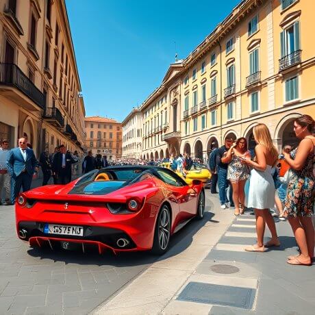 Italienere elsker smukke biler