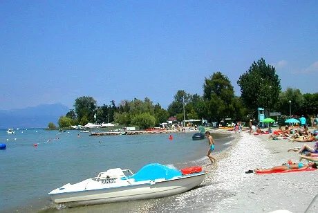Strand ved Lazise Strand ved Lazise