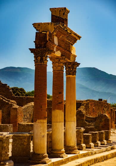 Ruiner i Pompeji