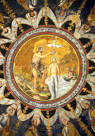 Mosaik i Battistero Neoniano