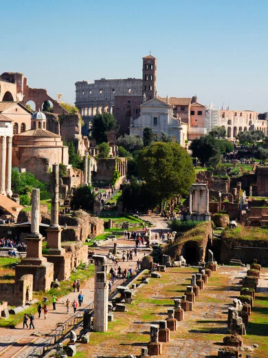 Via Sacra, Den Hellige Vej Via Sacra, Den Hellige Vej