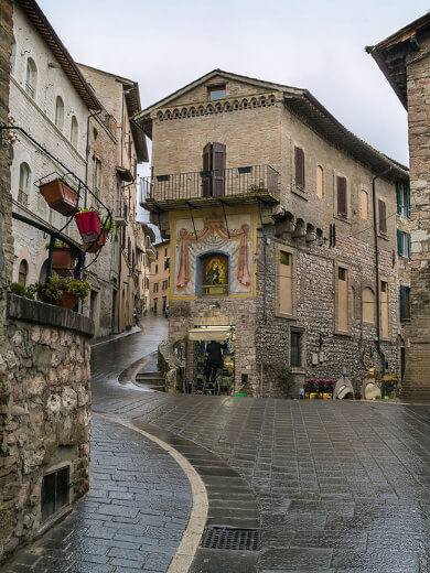 Gade i Assisi Gade i Assisi
