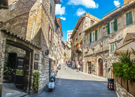Gadeparti i Assisi Gadeparti i Assisi