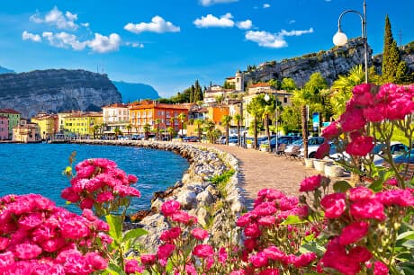 Forår i Italien – her ved Gardasøen Forår i Italien